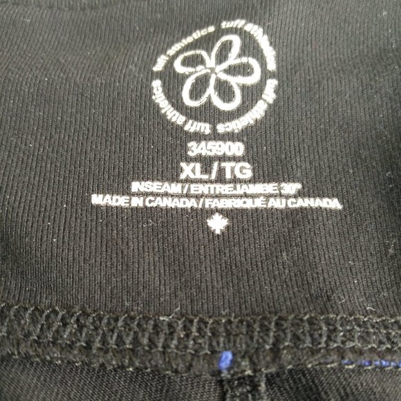 Tuff Athletics Pants Yoga Pants Pull On Black XL - Picture 3 of 9